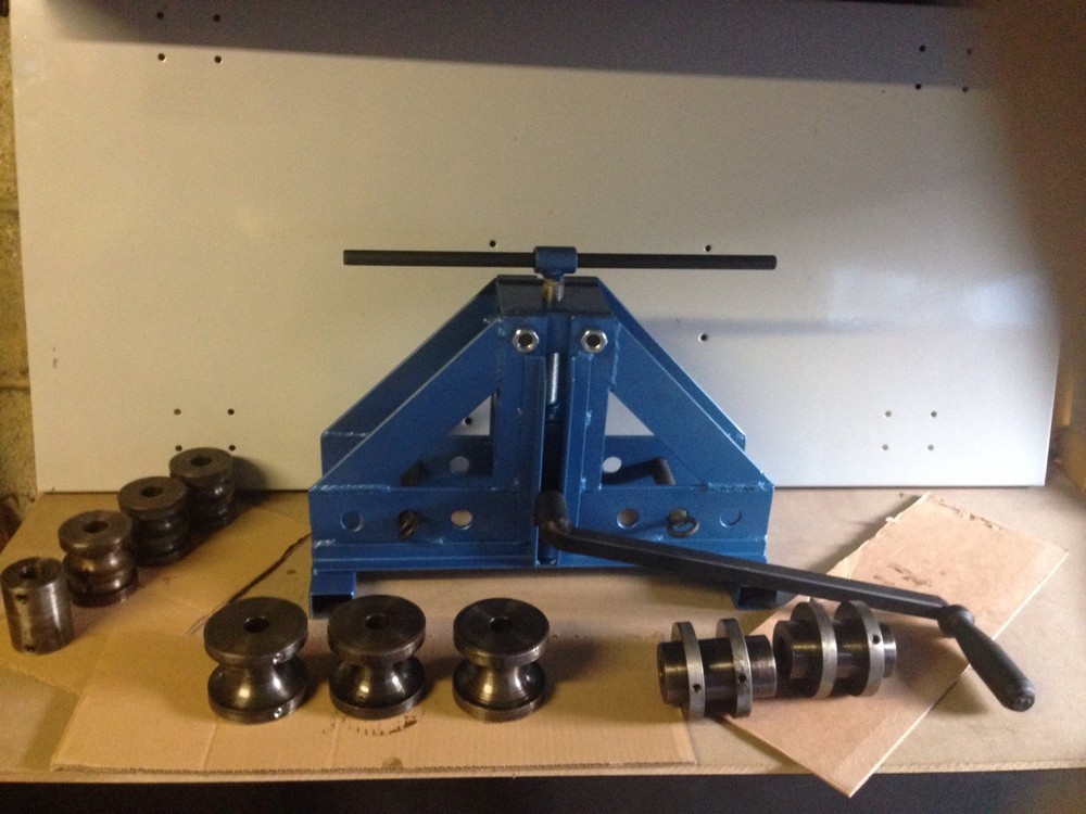 ROLL BENDER TUBE PIPE BENDER RING ROLLER BENDING MACHINE HEAVY DUTY NEW