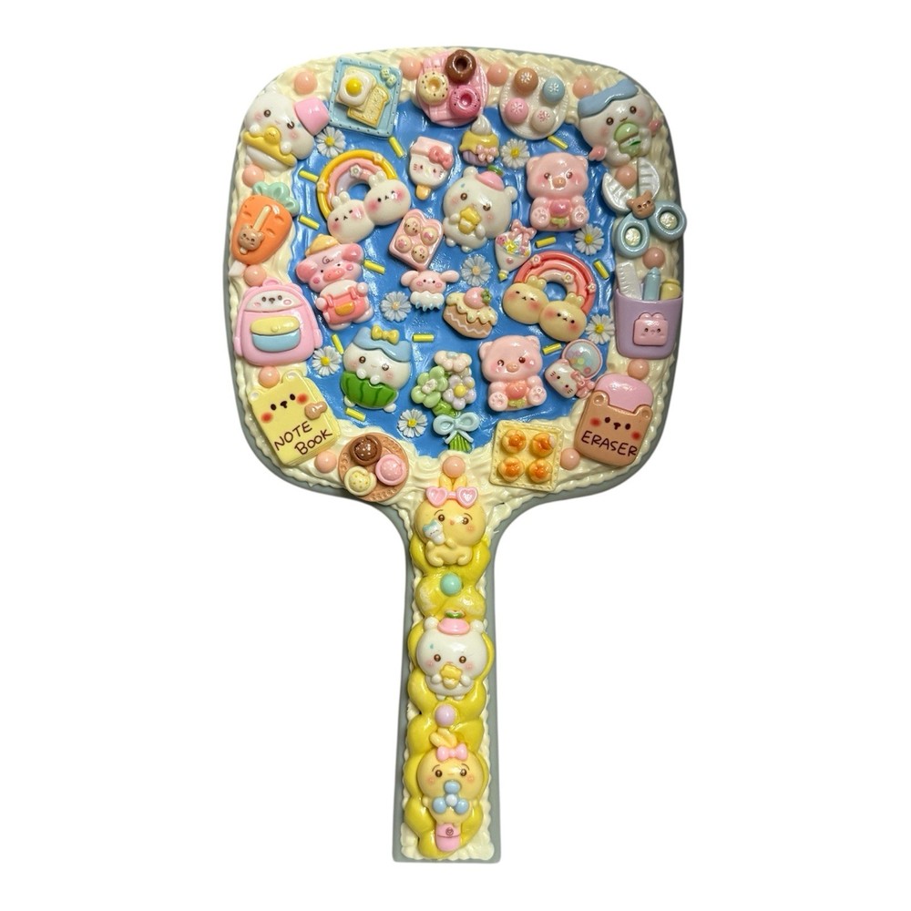 Handmade Mirror Decoden 9 Inch