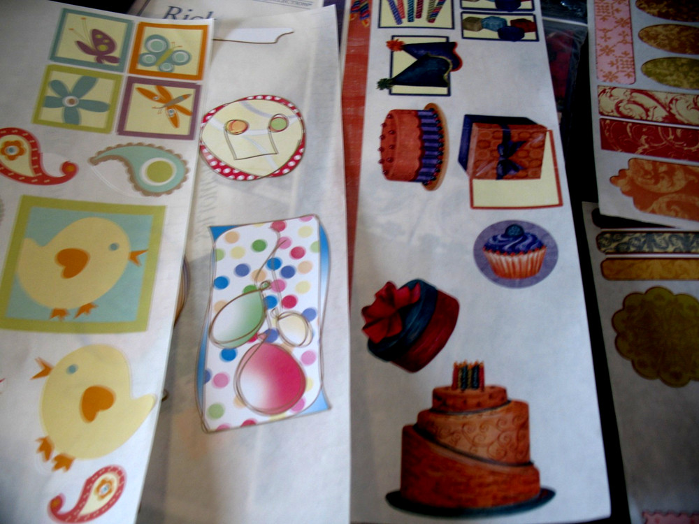Shortcuts Rickrack Scrapbooking Lot Shine Epoxy Stickers,