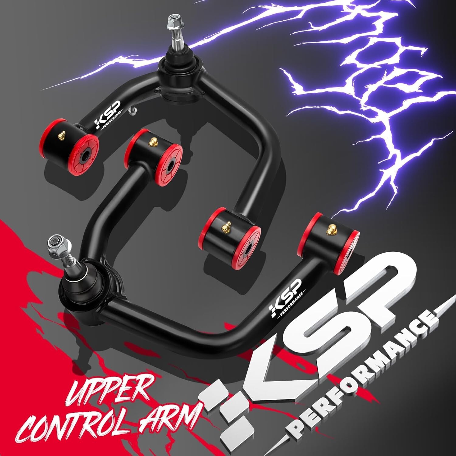 KSP 2-4'' Front Upper Control Arms for 2004-2023 Toyota Tacoma Hilux Fortuner