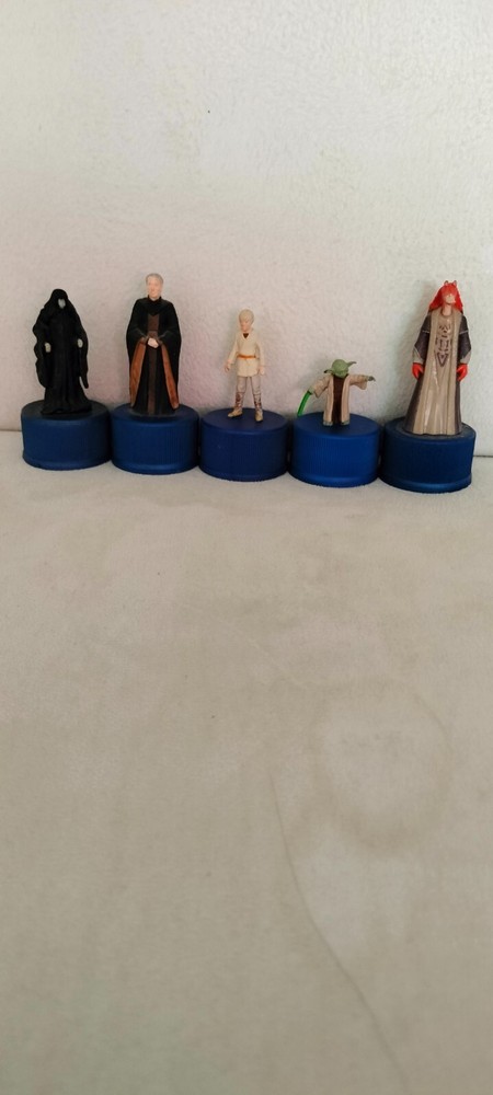 Star Wars Star Wars 2002 Pepsi Cap Set
