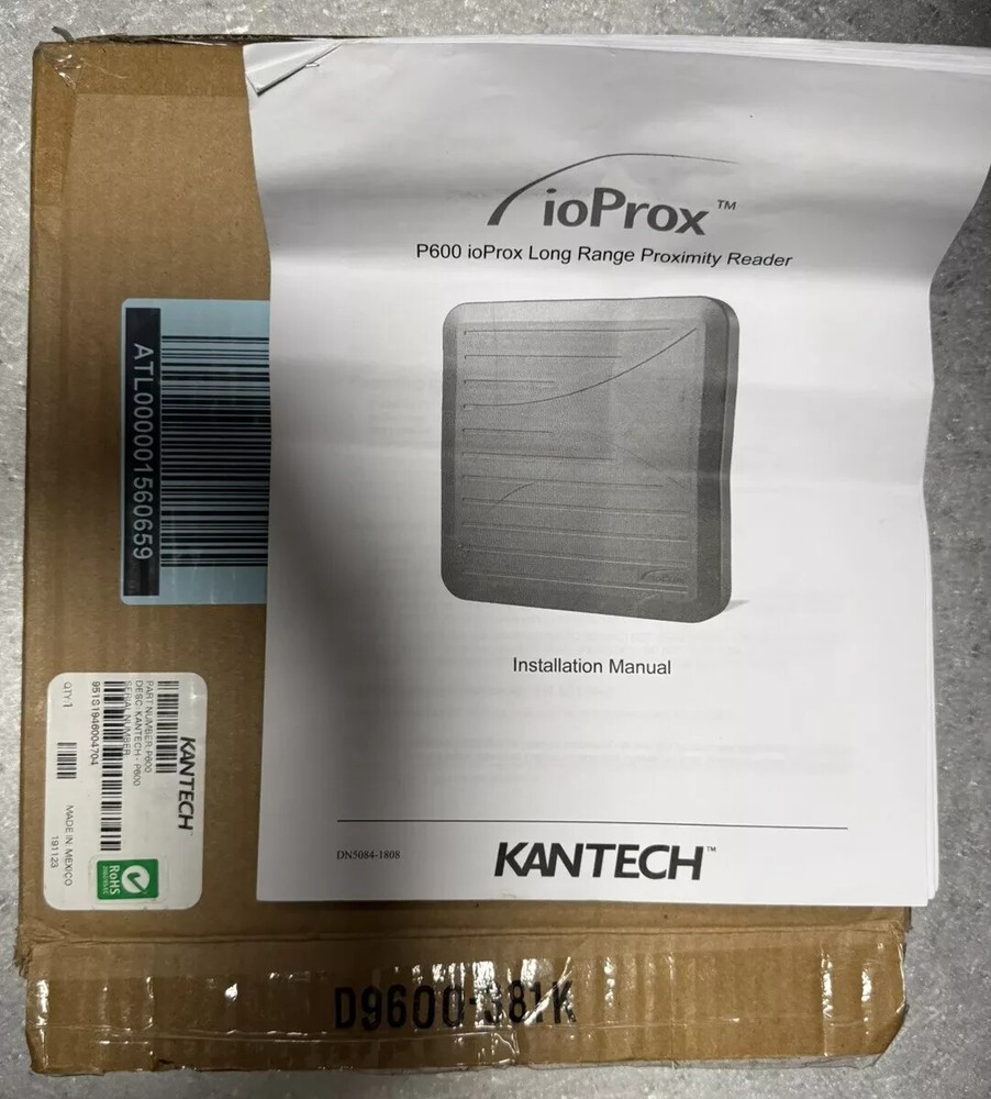 Kantech ioProx P600 Proximity Card Long Range Reader