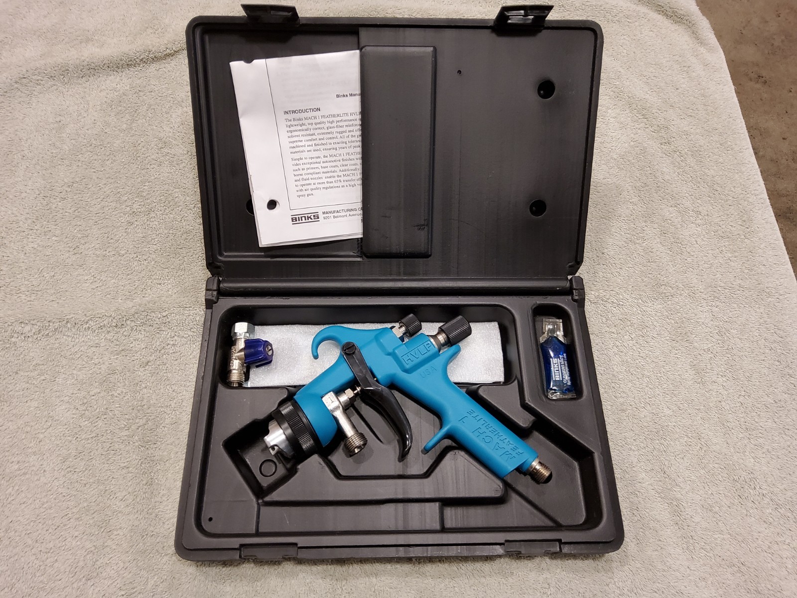 New Binks Mach 1 Featherlite