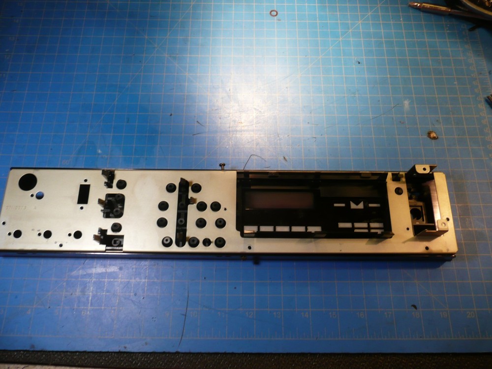 Onkyo TX-80 Receiver Replacement Parts Front Face Panel Plate