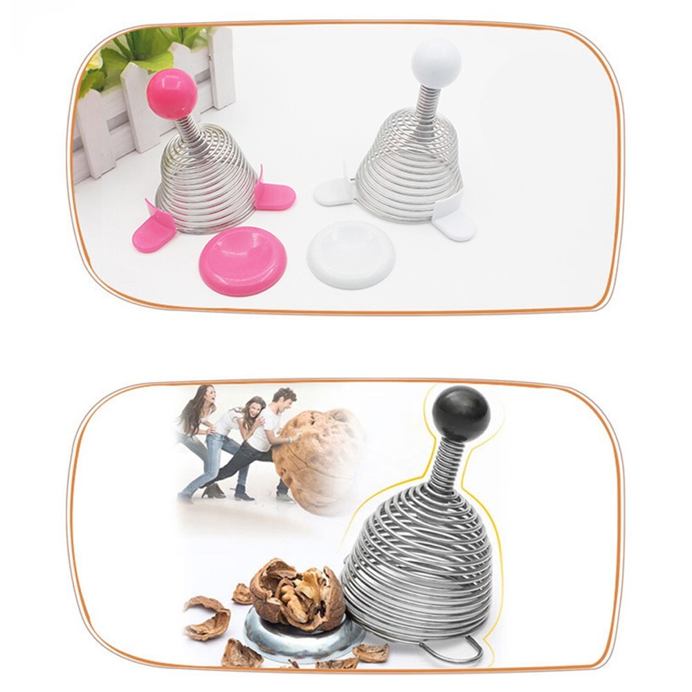 Spring nut artifact remove walnut skin high quality spring ABS plastic