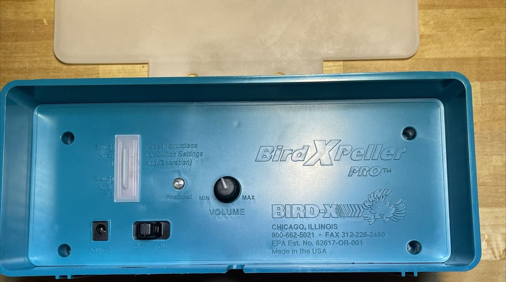 Bird-X BirdXPeller® PRO Electronic Bird Repeller 0032A-1A