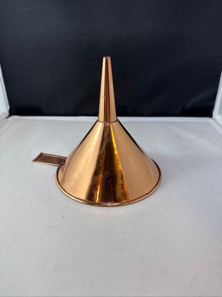 brand new 5 inch copper funnel