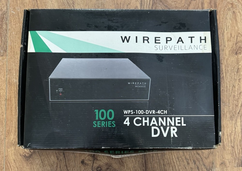 Wirepath Surveillance WPS-100-Digital Video Recorder DVR Camera Security System