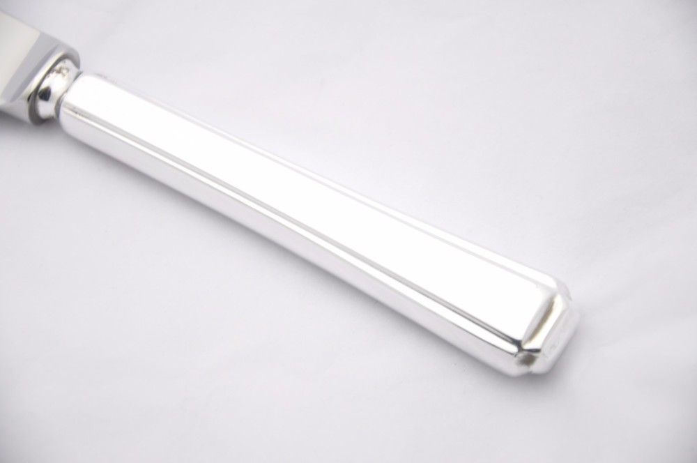 Harley Pattern Silver Plated Wedding Cake Knife Gift Boxed Sheffield England