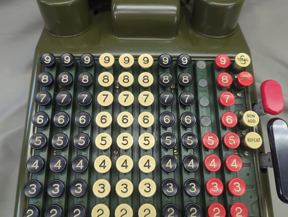 *Rare* Electric Antique Burroughs Portable Adding Machine