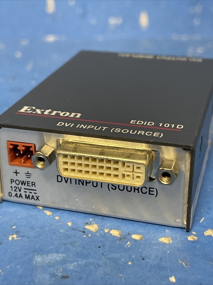 Extron EDID 101D DVI Emulator Minder Input Emulator EDID 101