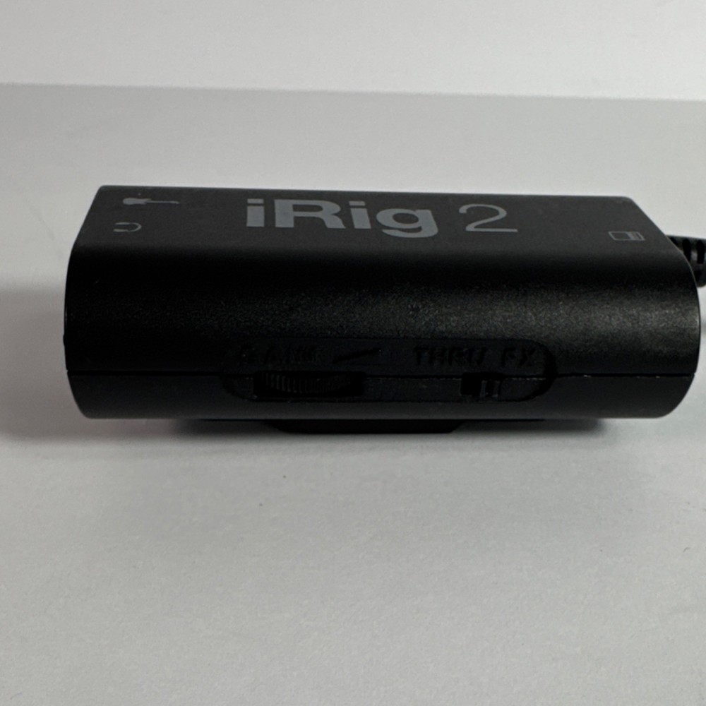 IK Multimedia iRig 2 Portable Guitar Audio Interface iOS Android Amp Adapter