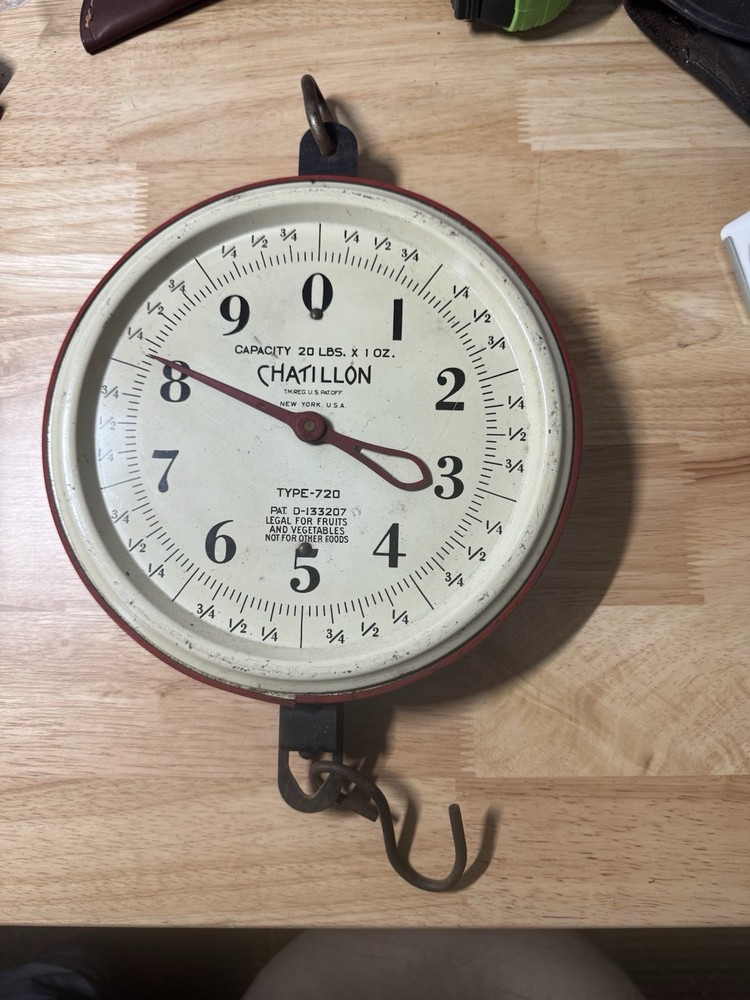 HANGING CHATILLION 720 HARDWARE SCALE