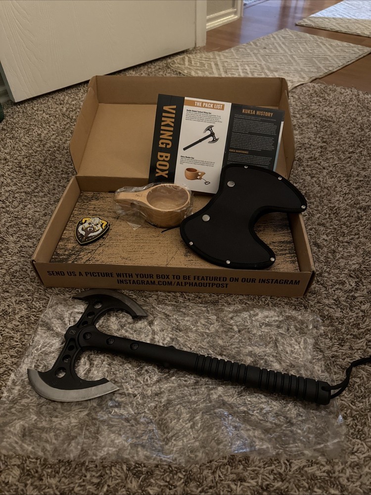 Alpha Outpost Viking Box Never Used !