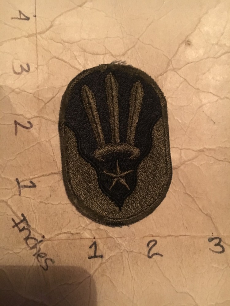 US Army 123rd Reserve Command subdued patch 10/12/25