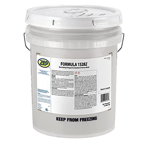 Zep Formula 15282 Recirculating Detergent for Aluminum and Ferrous Metals