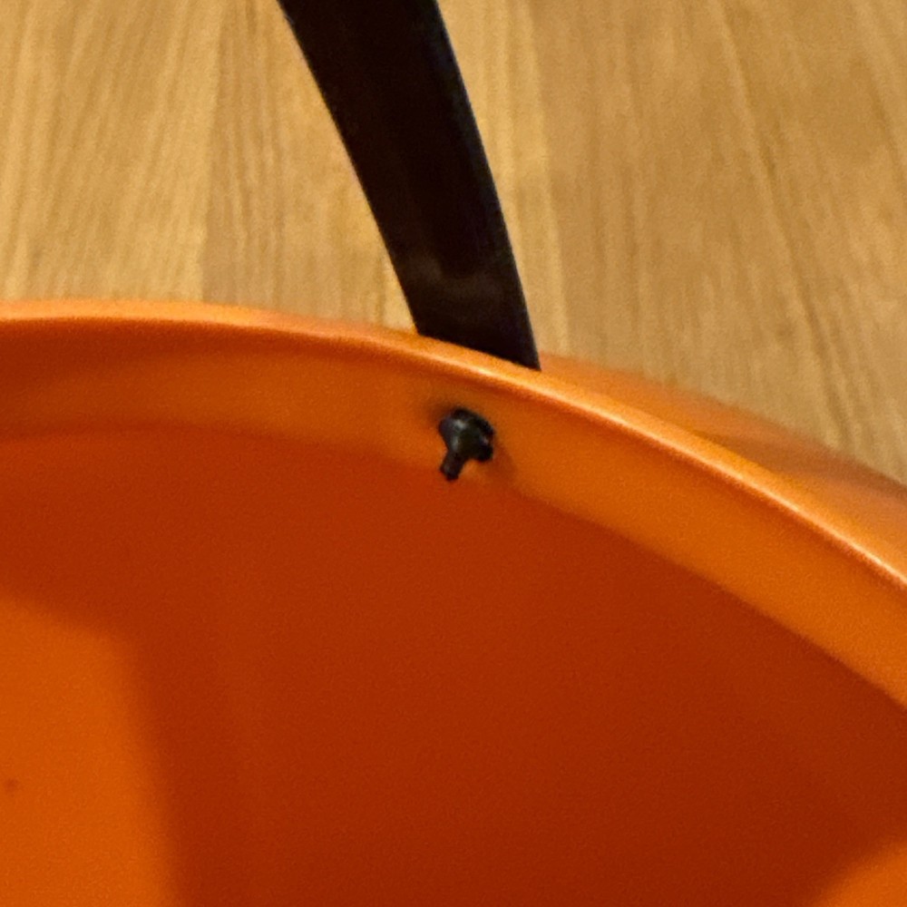 Large 12” Jack O Lantern Pail