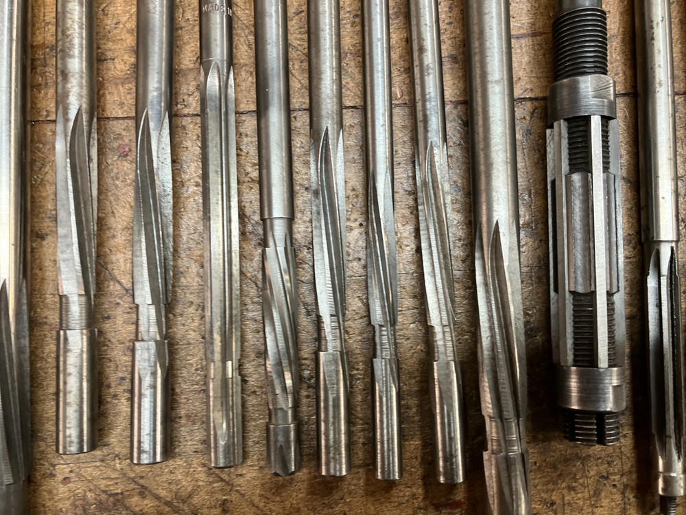 13 Assorted Type Reamers Older USA