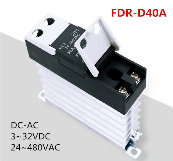 FULRD Single-phase integrated solid state relay FDR-D40A 3~32VDC/24~480VAC
