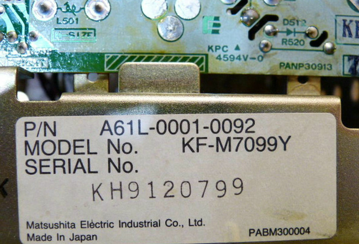 DIRECT REPLACEMENT LCD FOR FANUC MONITOR A61L-0001-0092 AND A61L-0001-0086
