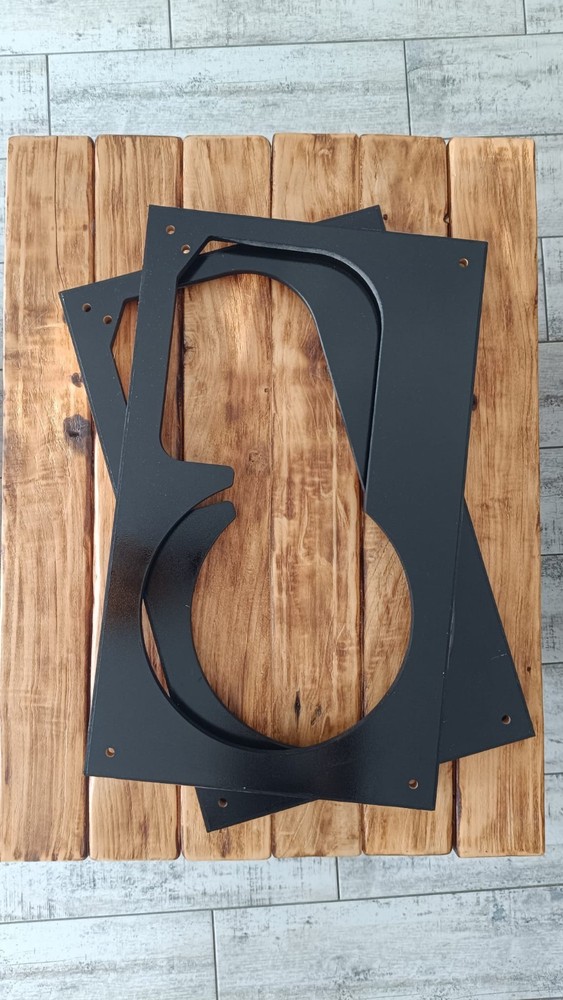 COMPLETE SET - JBL L100 ORANGE Quadrex Foam Inserts - Walnut Frames - Logo