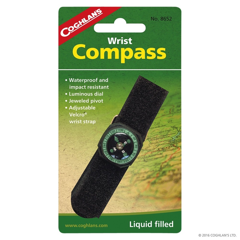 Coghlan's Liquid Filled Wrist Compass (4-Pack)