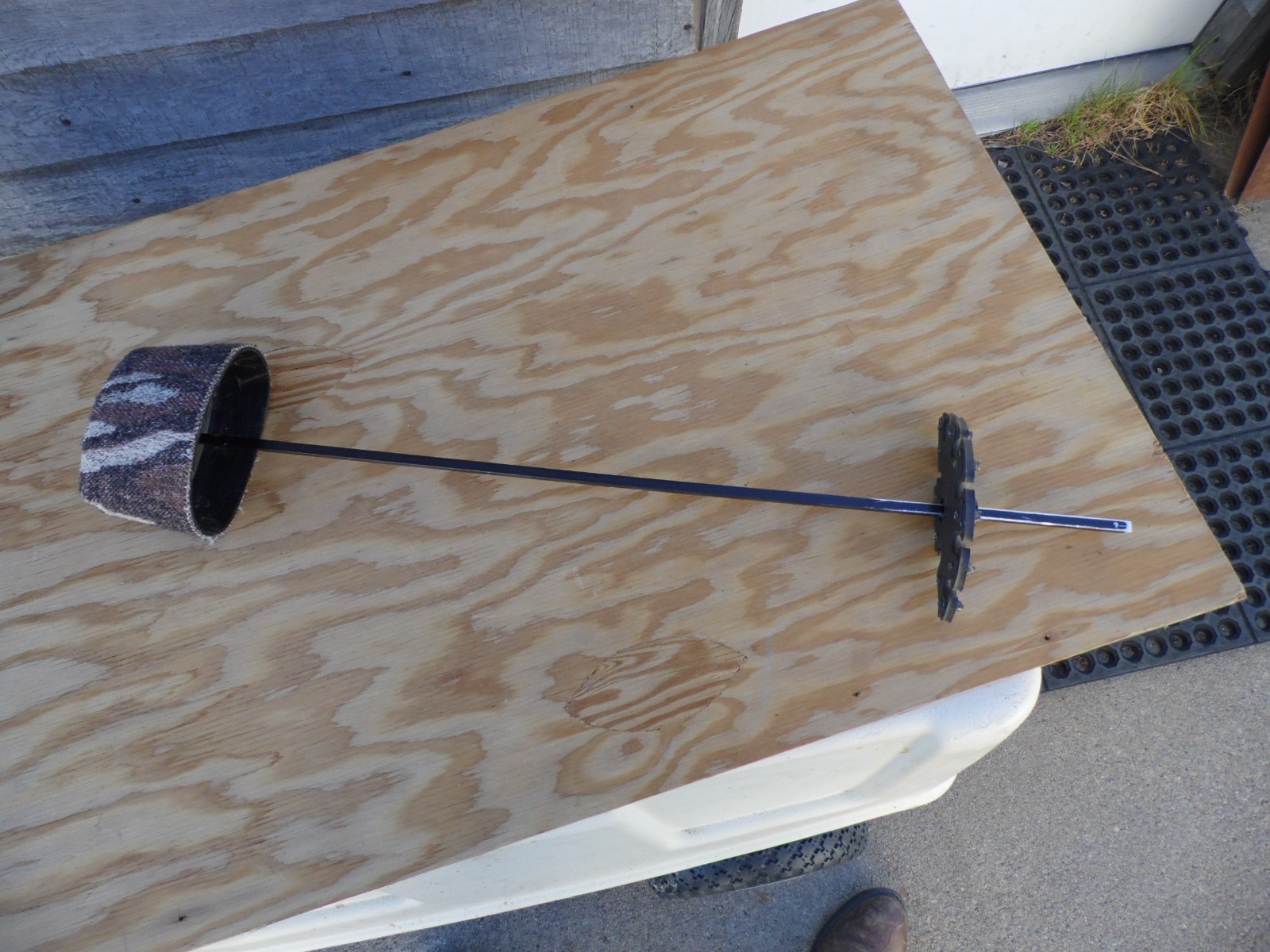 four vintage bowquivers,Asbell, Bighorn etc