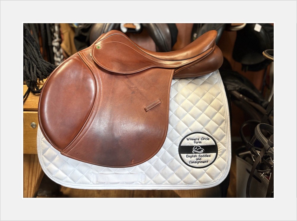 County Solution Jump Saddle. 17” M.