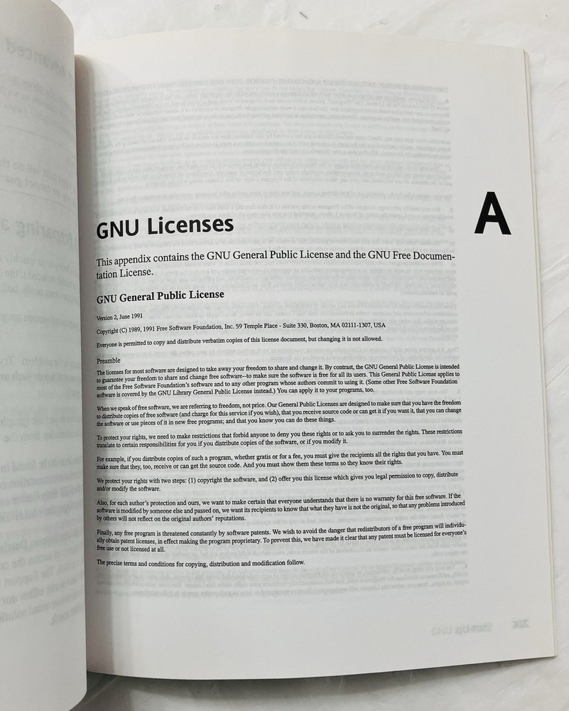 openSUSE 11.0 Start-Up Guide Softcover Linux Novell (2008) Reference Manual, VG+