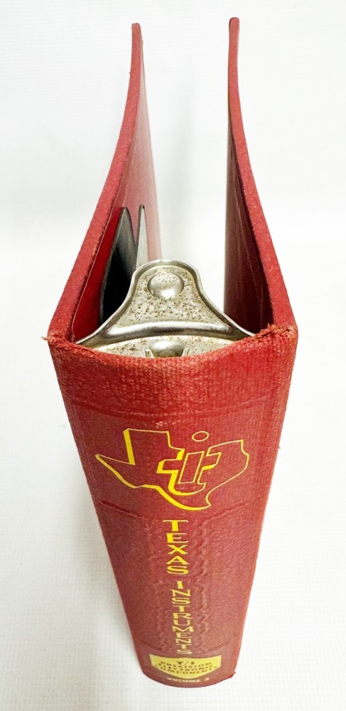 Vintage Texas Instruments, Inc. 3 Ring Binder - Used