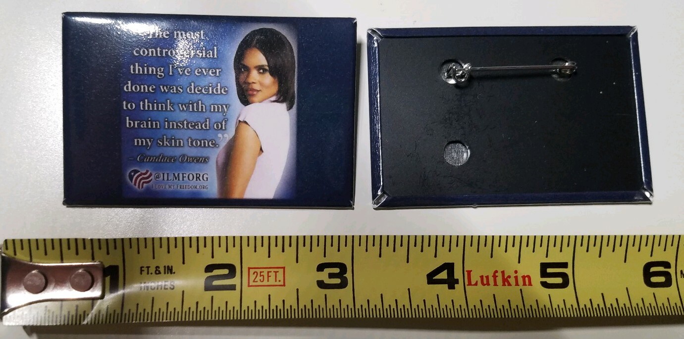 Candace Owens likely First Woman President Buttons