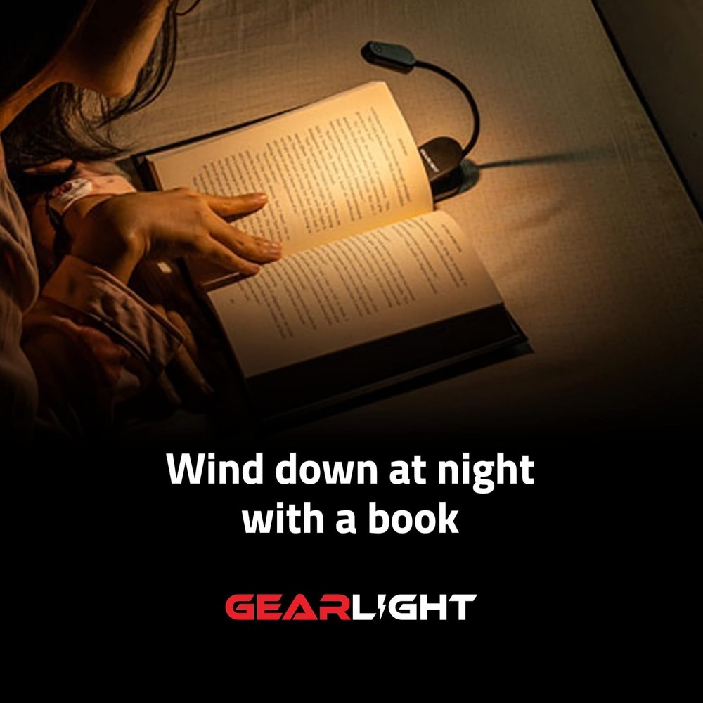 Hands-Free Reading Light - Adjustable Brightness