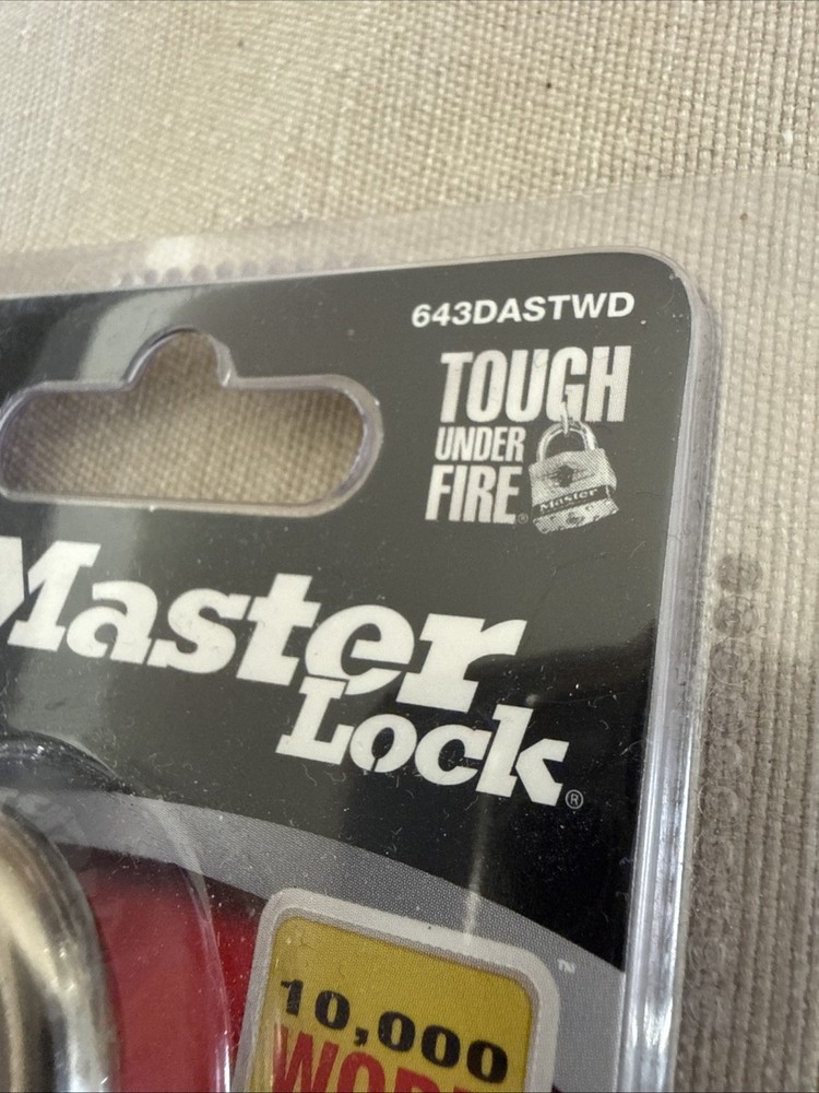 Master Lock Combo (643dastwd) NEW/unopened
