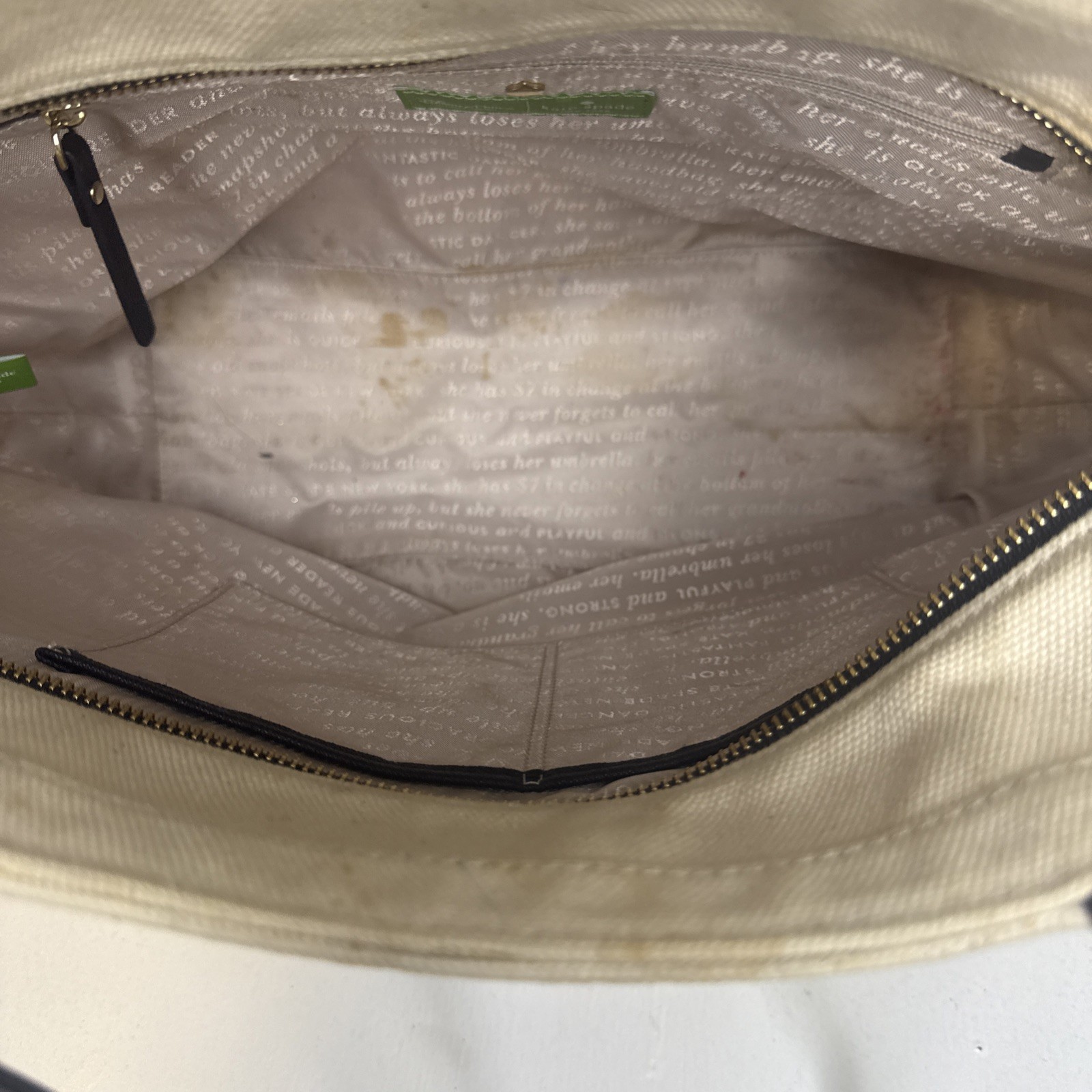 “Who Says We Have to Grow Up?'' Kate Spade Canvas Glitter Tote Disney