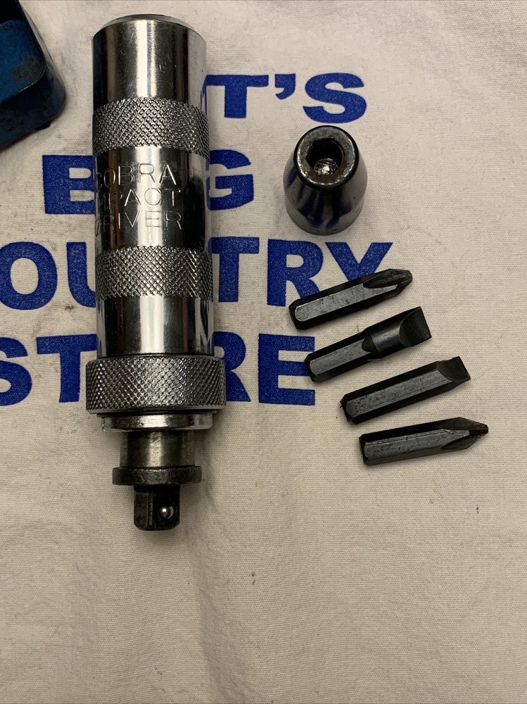 Cobra 3/8" Drive Impact Driver w/ Bits in Case