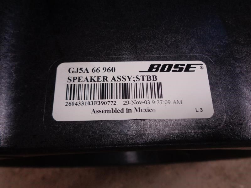 MAZDA 6   04 Speaker 1217030