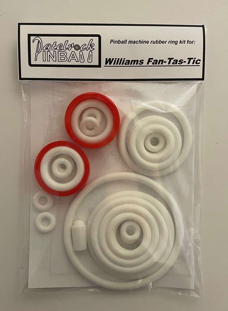1972 Williams Fan Tas Tic Pinball Machine Rubber Ring Kit