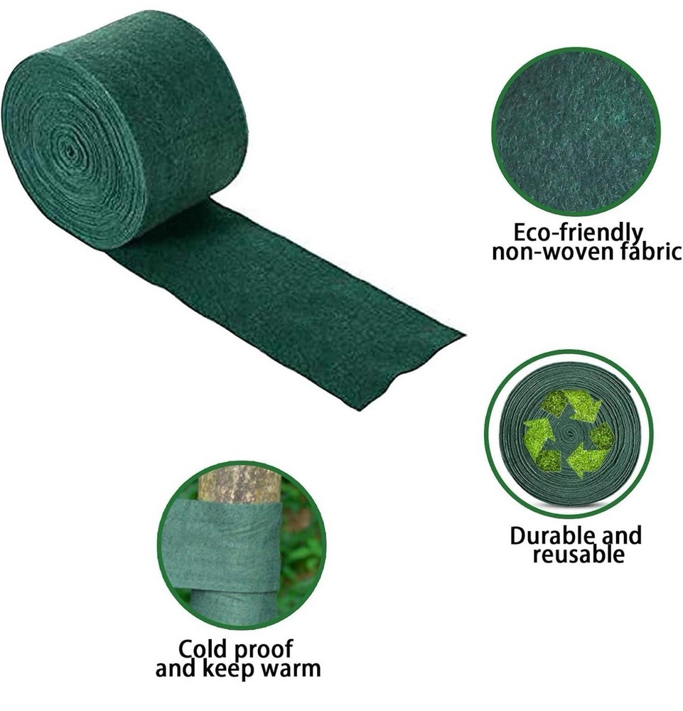 （2 Pack） Tree Protector Wrap - 50 Feet Winter-Proof Tree Trunk Guard, Shrub Plan