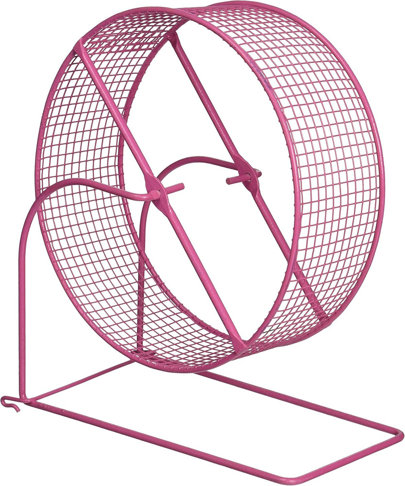 Wire Mesh Hamster Wheel - Exercise Wheel for Pet Hamster, Gerbil, and Mouse, ...