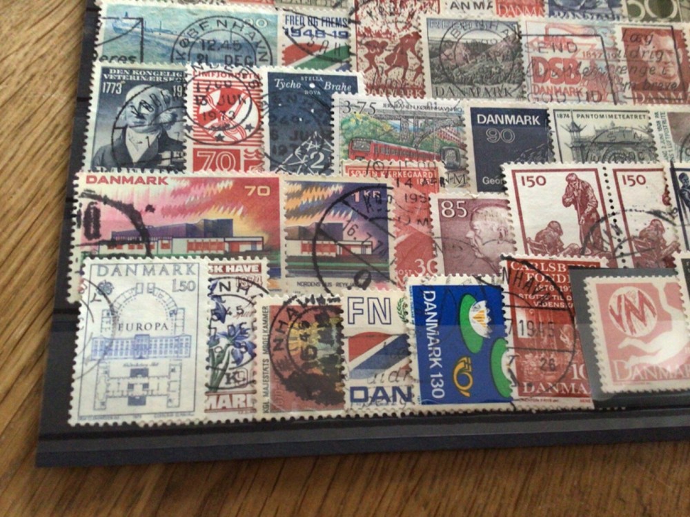 Denmark mounted mint or used stamps A12356
