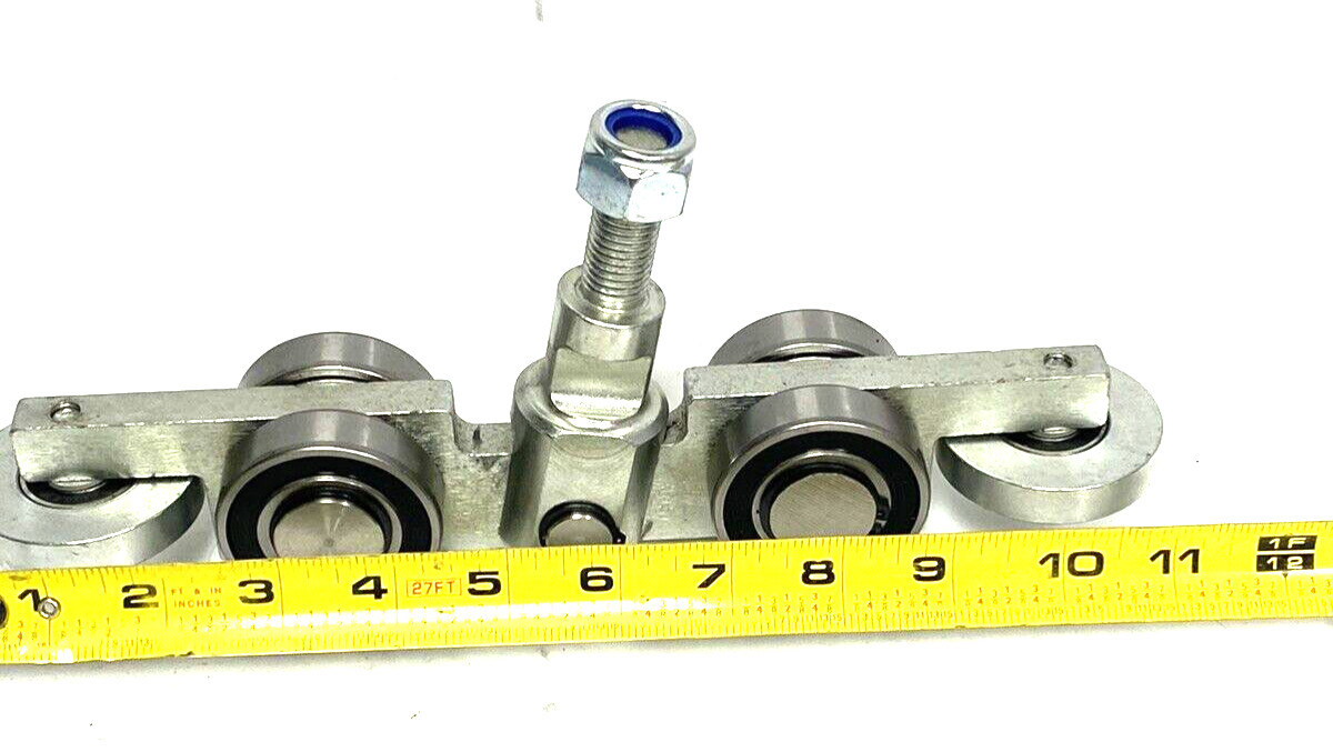 4-Wheel Truck Assembly for Cantilever Gates 2" Guide Wheels, 2" Standard Bearing