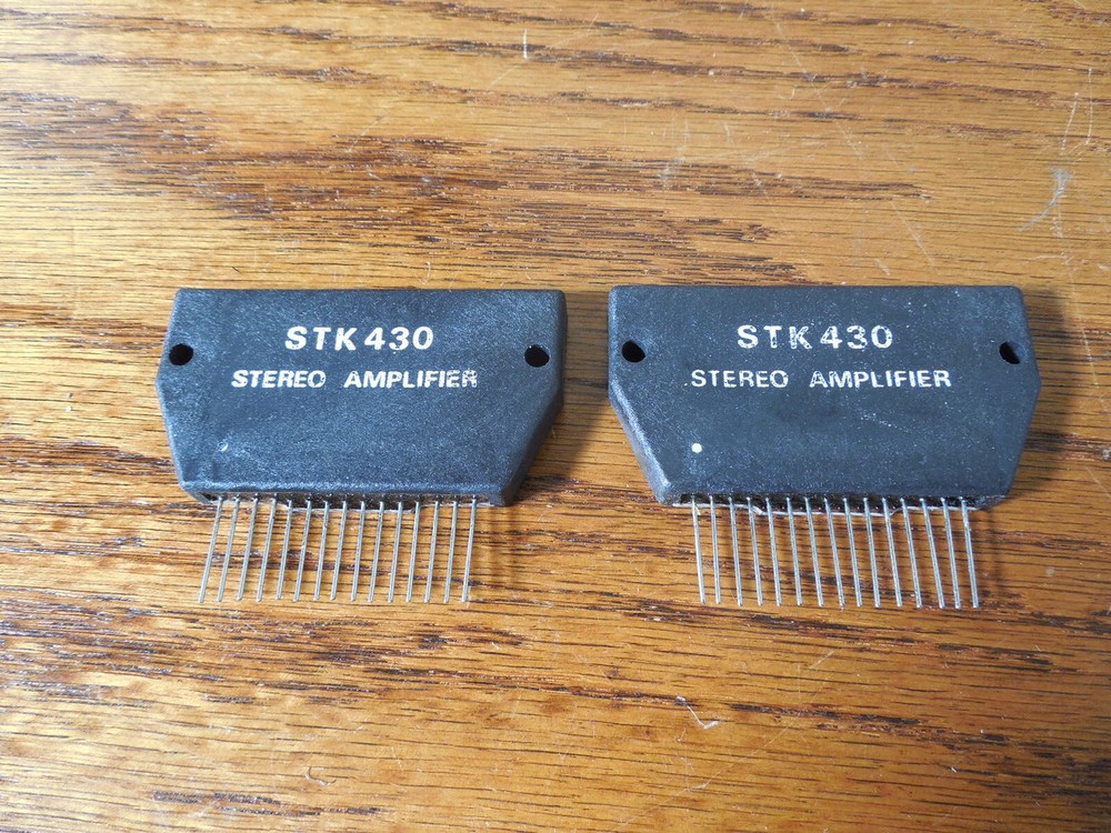 STK430 PAIR Stereo Amplifier