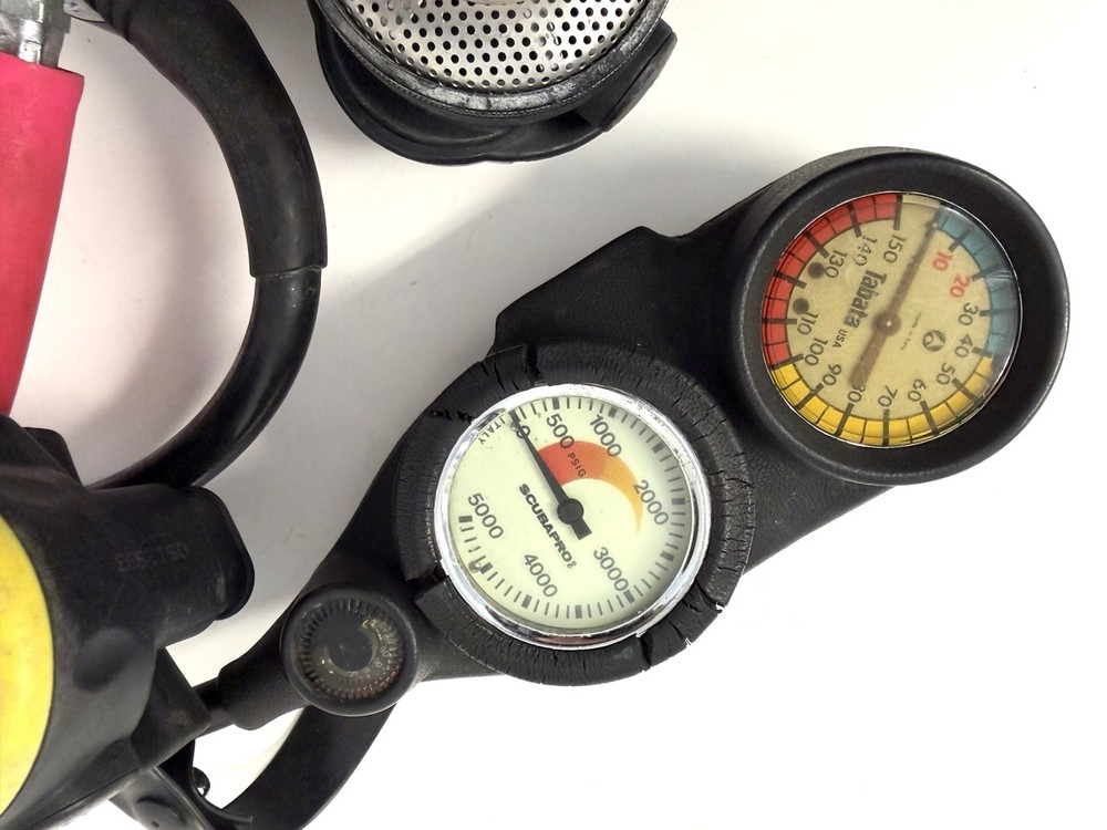 Mares EPOS Regulator with Scubapro Diving Console Set 1st & 2nd Stage Octopus