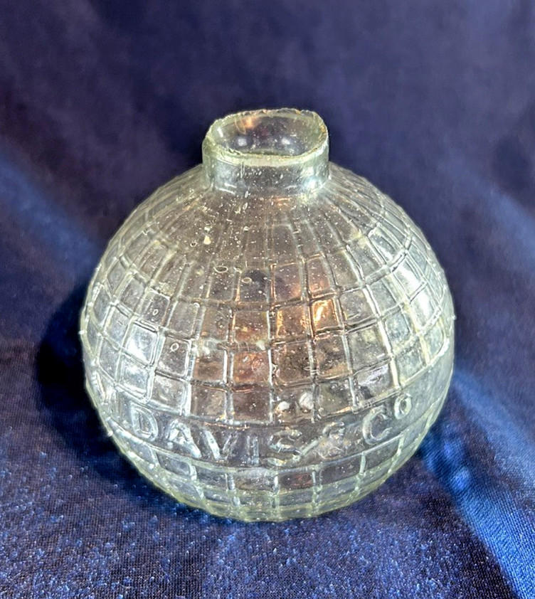 VERY RARE Globe lamp M. DAVIS & CO UNIVERSAL LAMP [ NOT TARGET BALL ]