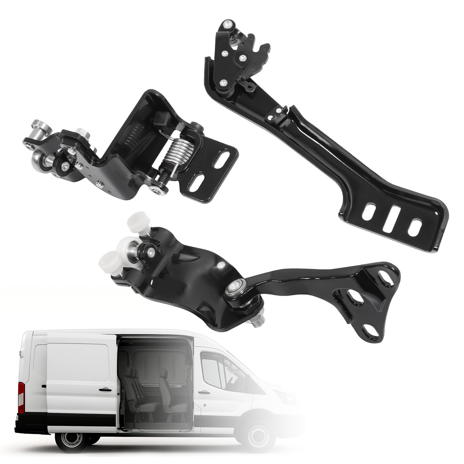 Sliding Door Hinge Roller Set Right Side For Ford Transit 150 250 350 2015-2023