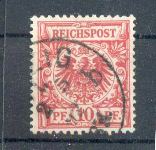 Dr-Krone/Eagle 47bIII Variety Postmarked BPP (26994