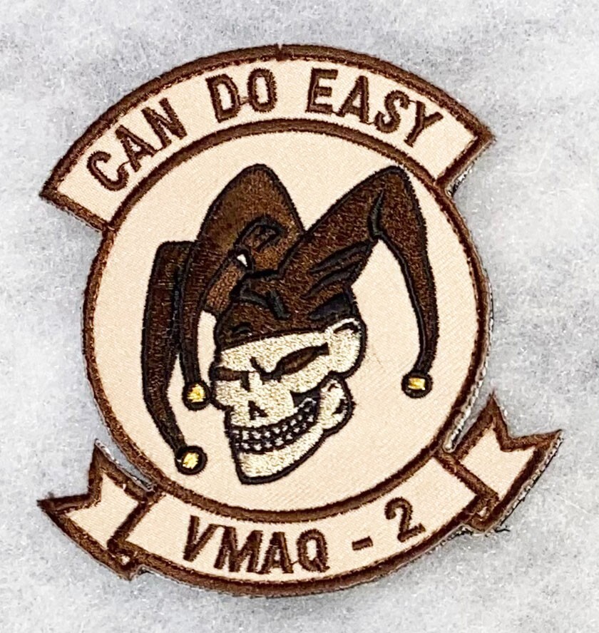 USMC Theatre Made VMAQ-2 Squadron Patch