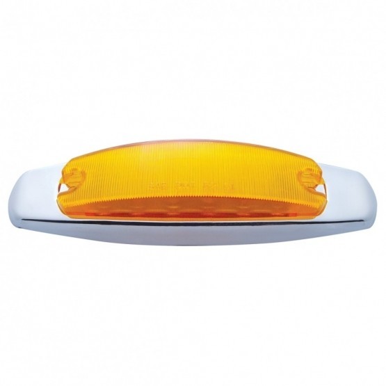 United Pacific 38134 Clearance/Marker Light With Bezel, 12 Led, Rectangular