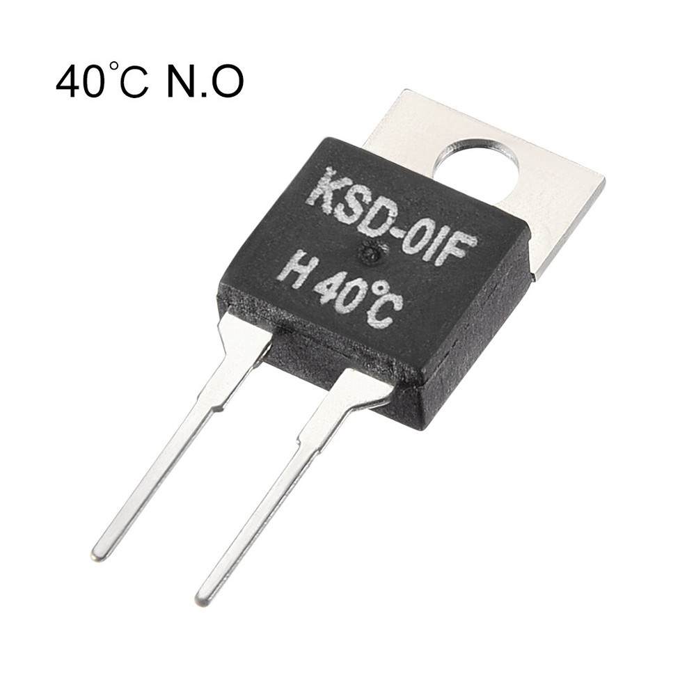 5 x KSD-01F Thermostat Temperature Controller 40℃ N.O Normal Open