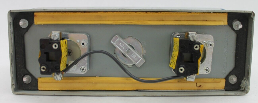 Keystone Type 13 Enclosure & Two Rees 40701-A-NO Contact Blocks